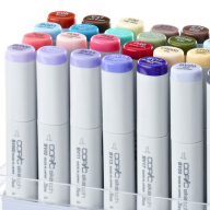 Copic Sketch 72 Set D набор маркеров с кистью в кейсе, вариант Д - Copic Sketch 72 Set D большой набор маркеров с кистью в кейсе, вариант Д купить в официальном магазине Copic.Club с доставкой по РФ и всему миру