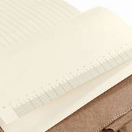 Блокнот SenseBook Flap L с кожаной обложкой клетка А4 80 гм - Блокнот SenseBook Flap с кожаной обложкой клетка 20.5 x 28.5 см / 80 гм купить в магазине Copic.Club с доставкой по всему миру